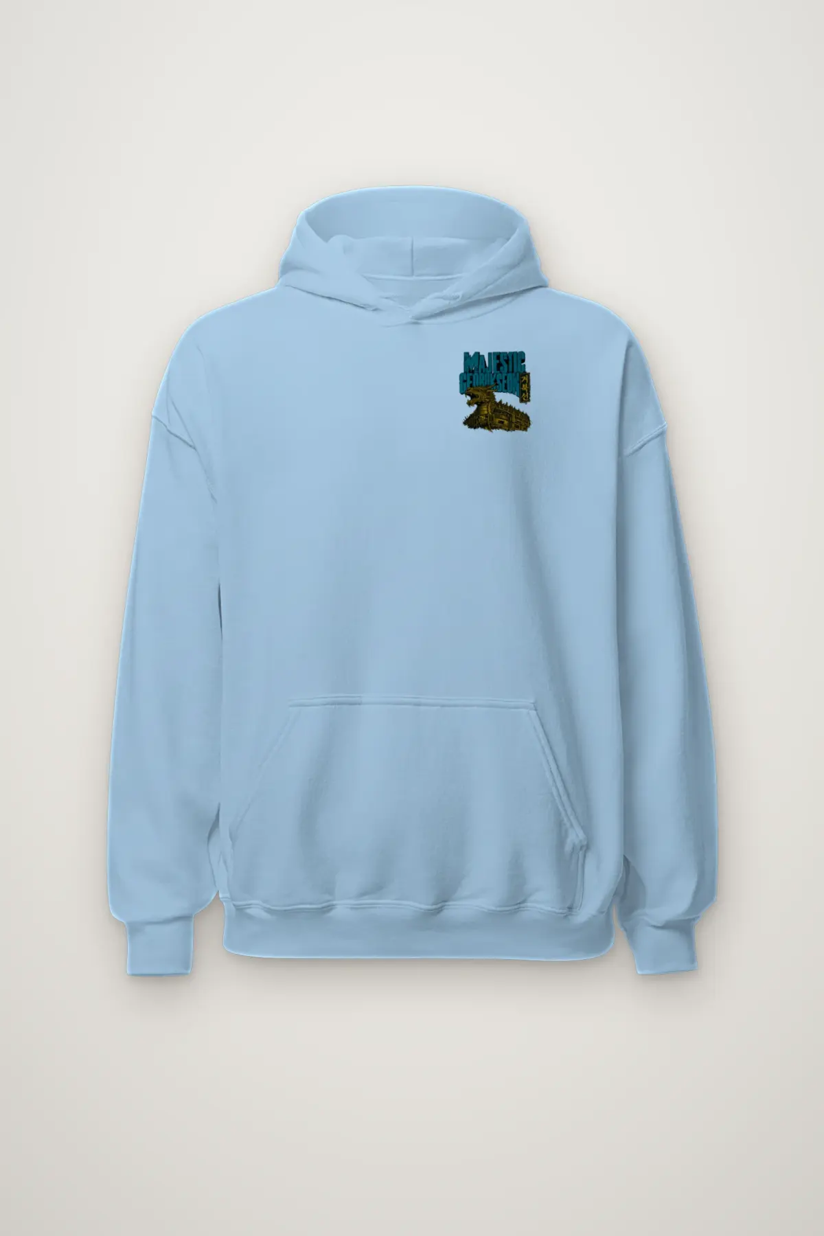 "Majestic Geobukseon Sea Defense" Heavy Blend Unisex Pullover Hoodie