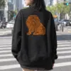 "Majestic Lion" Heavy Blend Unisex Crewneck Sweatshirt | Gildan 18000
