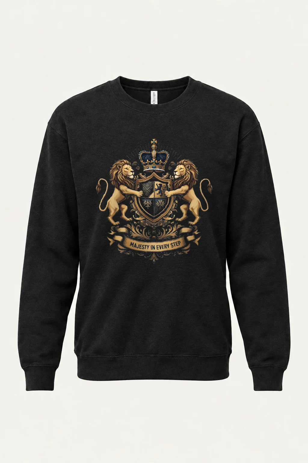 "Majesty In Every Step" Heavy Blend Unisex Crewneck Sweatshirt | Gildan 18000