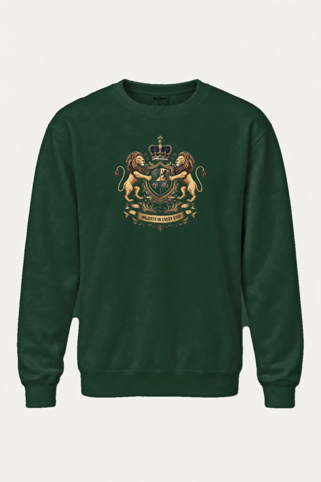 "Majesty In Every Step" Heavy Blend Unisex Crewneck Sweatshirt | Gildan 18000