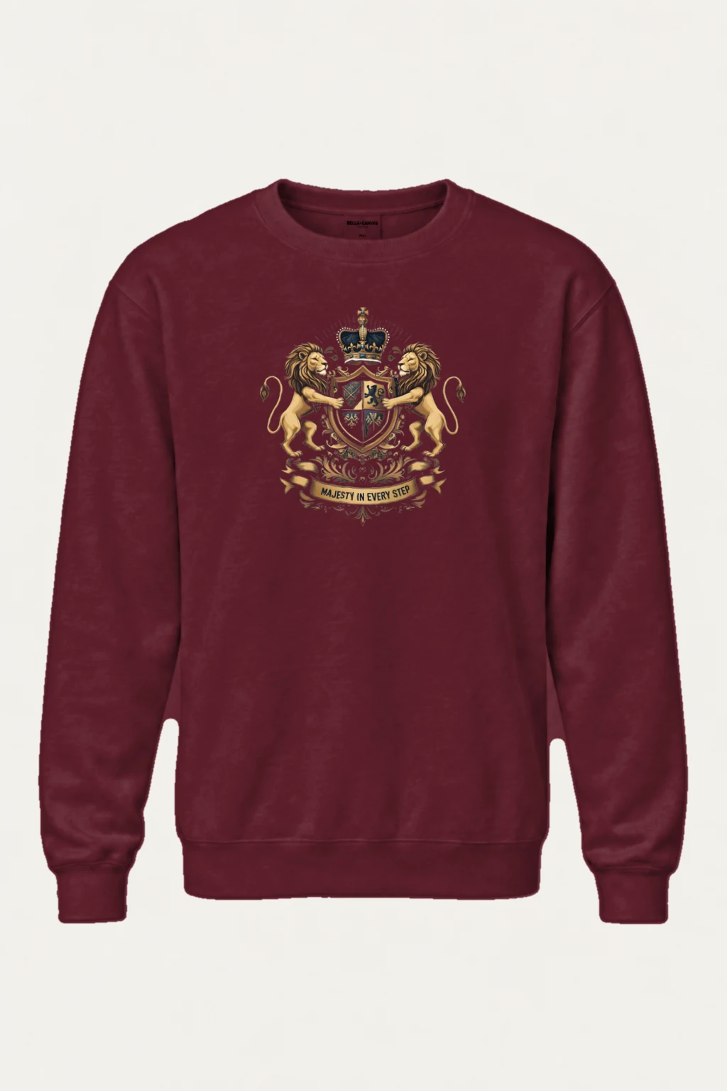 "Majesty In Every Step" Heavy Blend Unisex Crewneck Sweatshirt | Gildan 18000