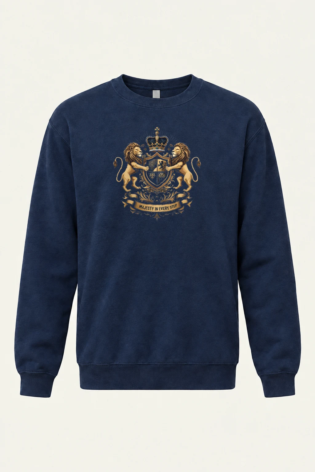 "Majesty In Every Step" Heavy Blend Unisex Crewneck Sweatshirt | Gildan 18000