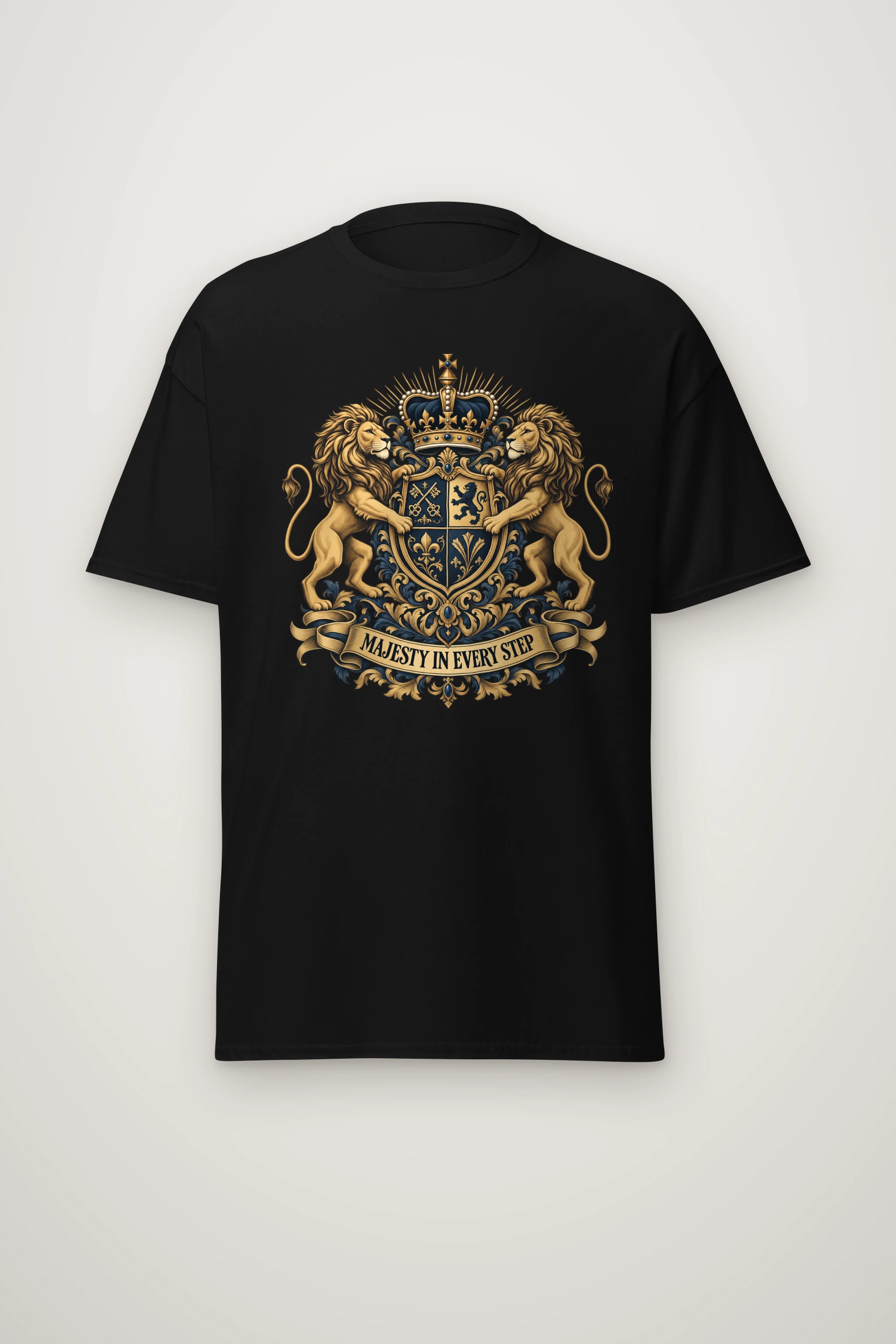 "Majesty In Every Step" Heavyweight Unisex Crewneck T-shirt