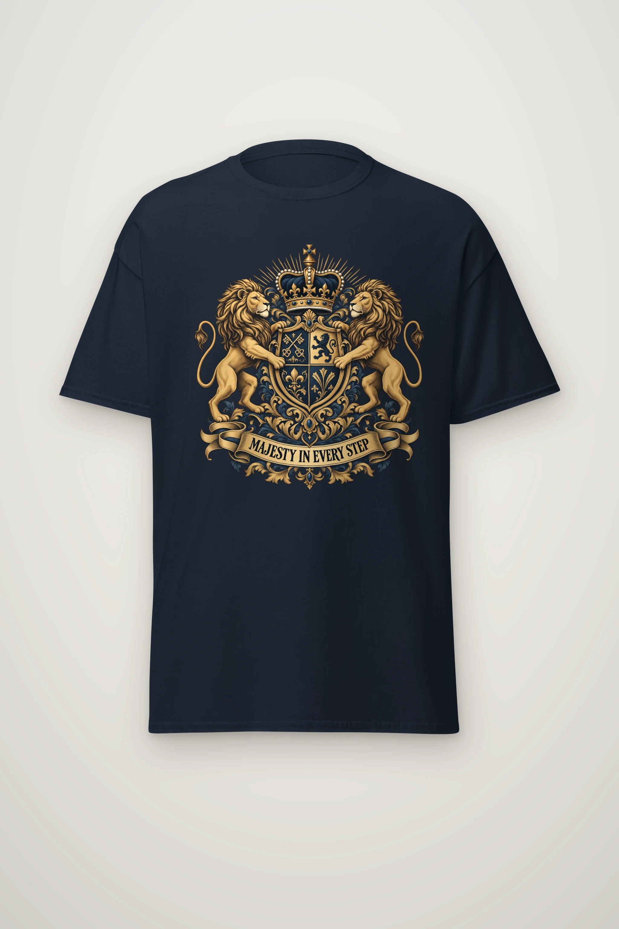 "Majesty In Every Step" Heavyweight Unisex Crewneck T-shirt