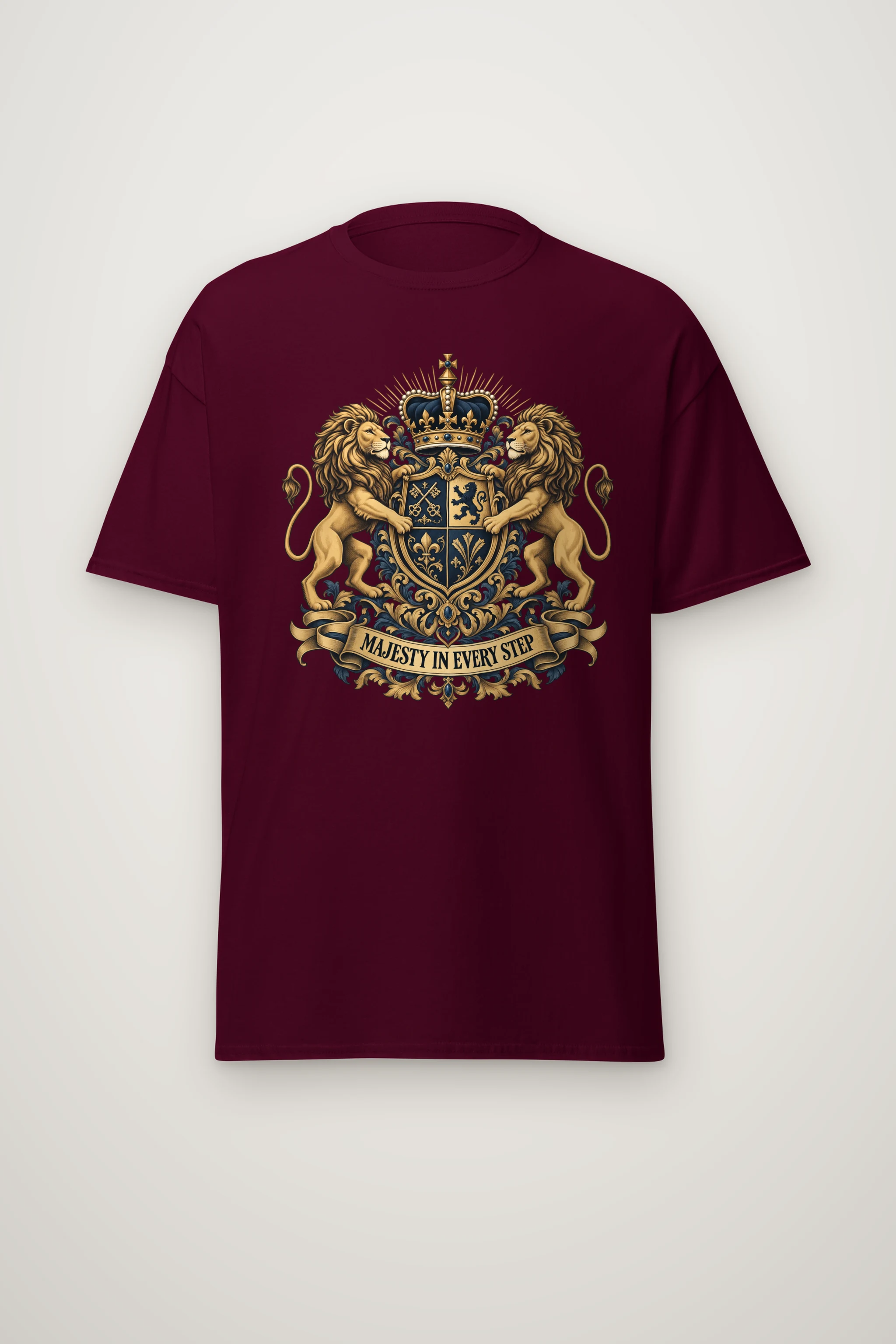 "Majesty In Every Step" Heavyweight Unisex Crewneck T-shirt
