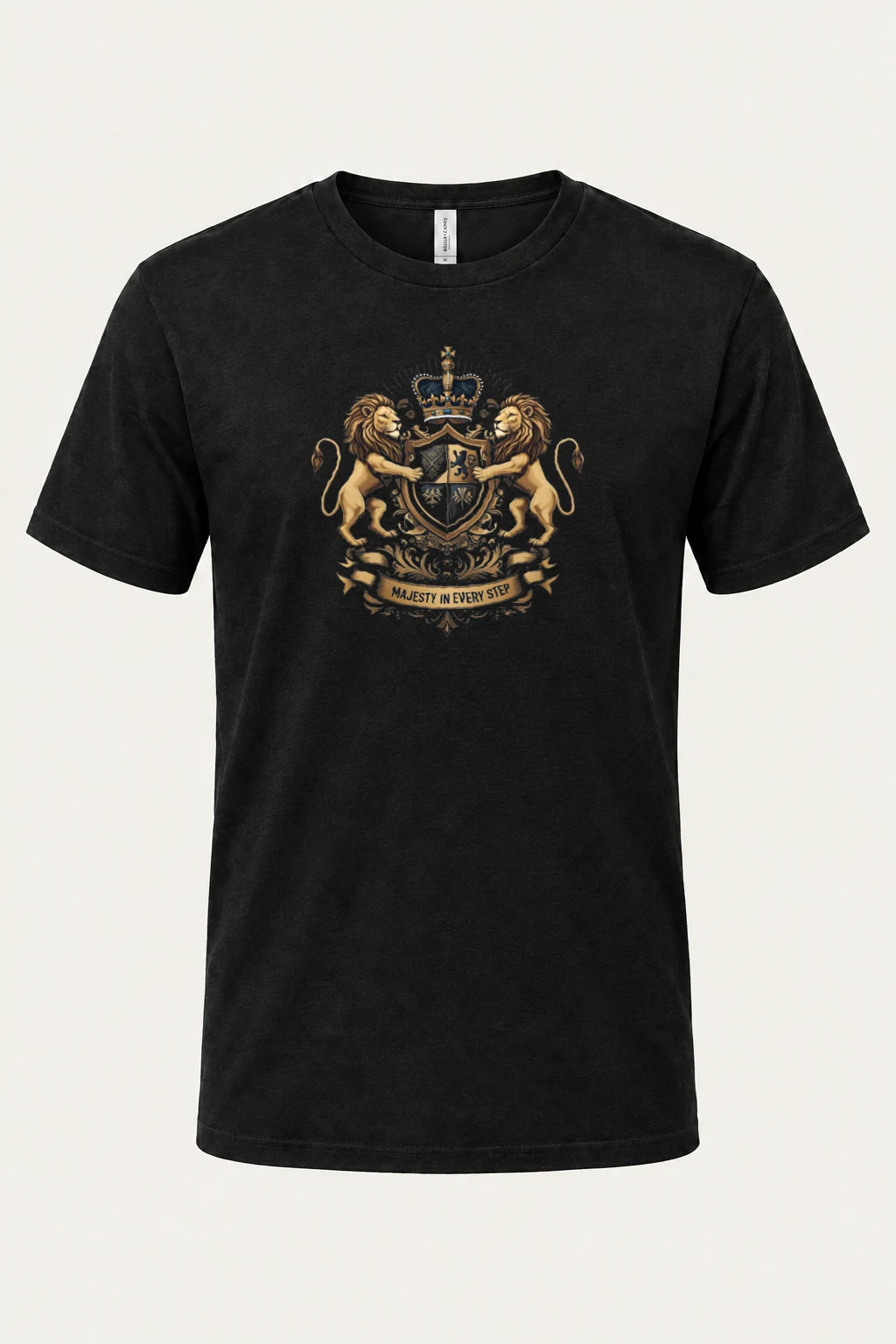 "Majesty In Every Step" Heavyweight Unisex Crewneck T-shirt | Gildan 5000