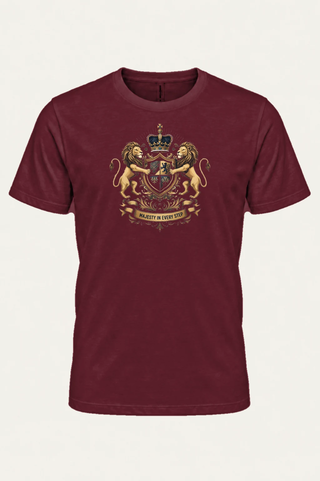 "Majesty In Every Step" Heavyweight Unisex Crewneck T-shirt | Gildan 5000