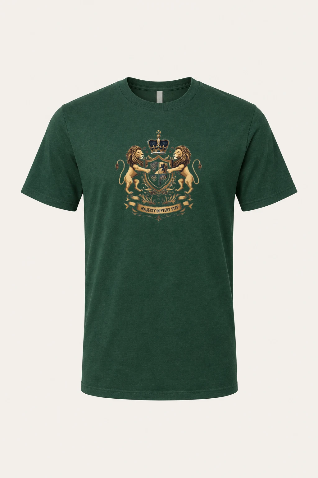 "Majesty In Every Step" Heavyweight Unisex Crewneck T-shirt | Gildan 5000