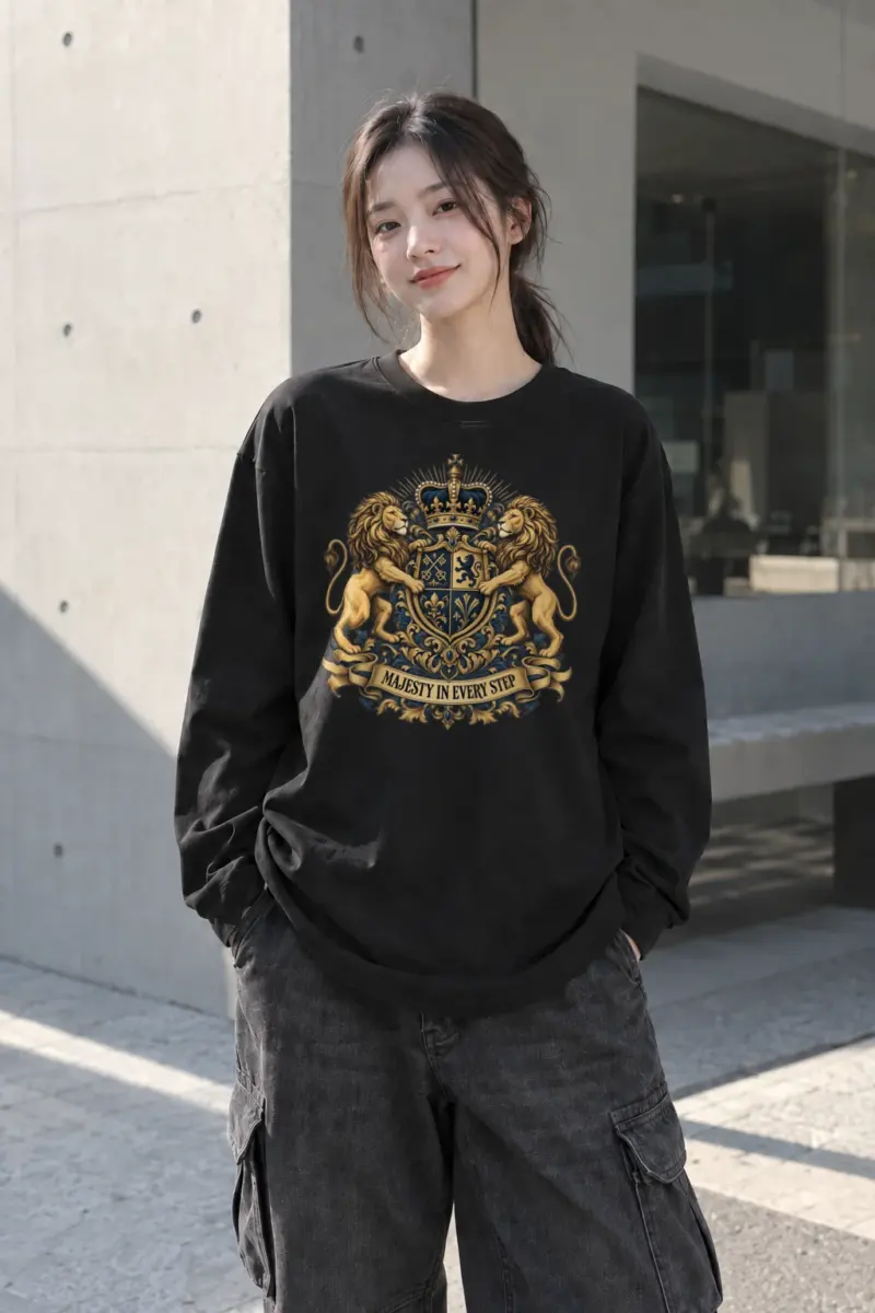 "Majesty In Every Step" Unisex Longsleeve T-shirt | Gildan 2400