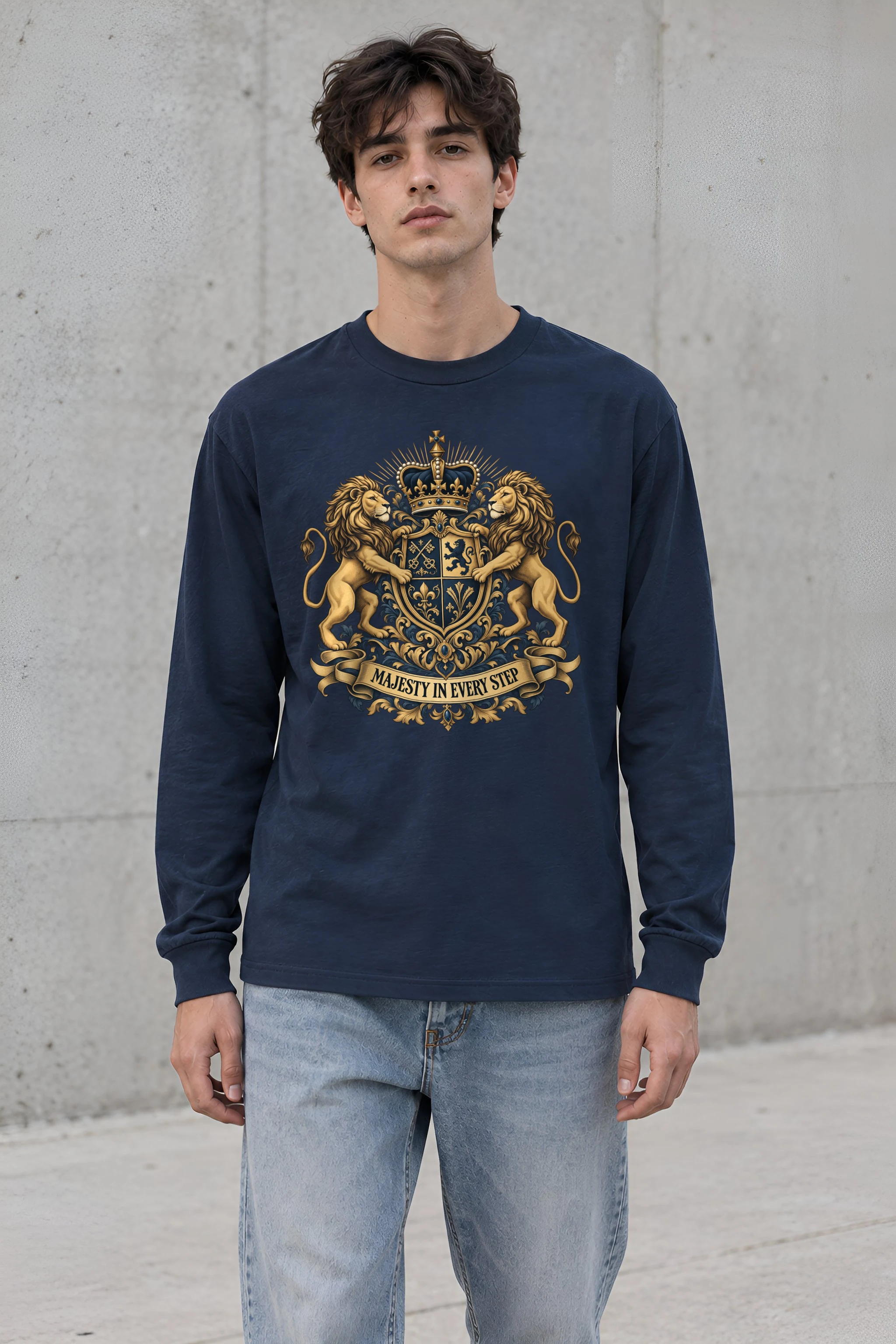 "Majesty In Every Step" Unisex Longsleeve T-shirt