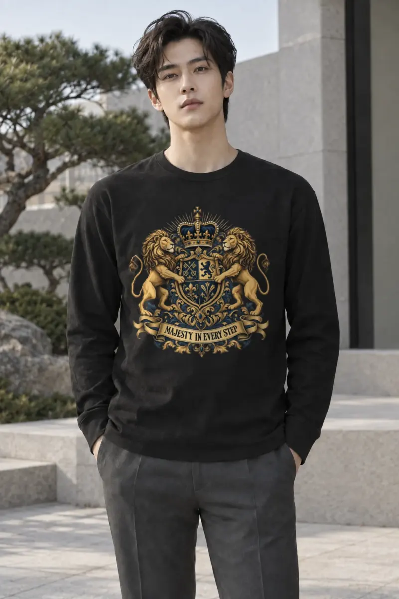 "Majesty In Every Step" Unisex Longsleeve T-shirt | Gildan 2400