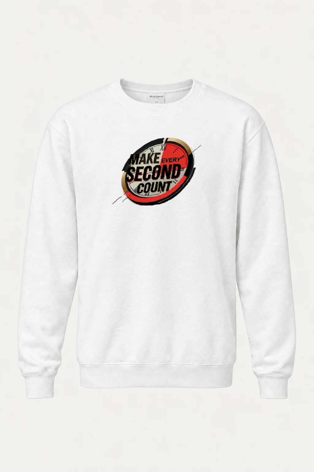 "Make Every Second Count" Heavy Blend Unisex Crewneck Sweatshirt | Gildan 18000
