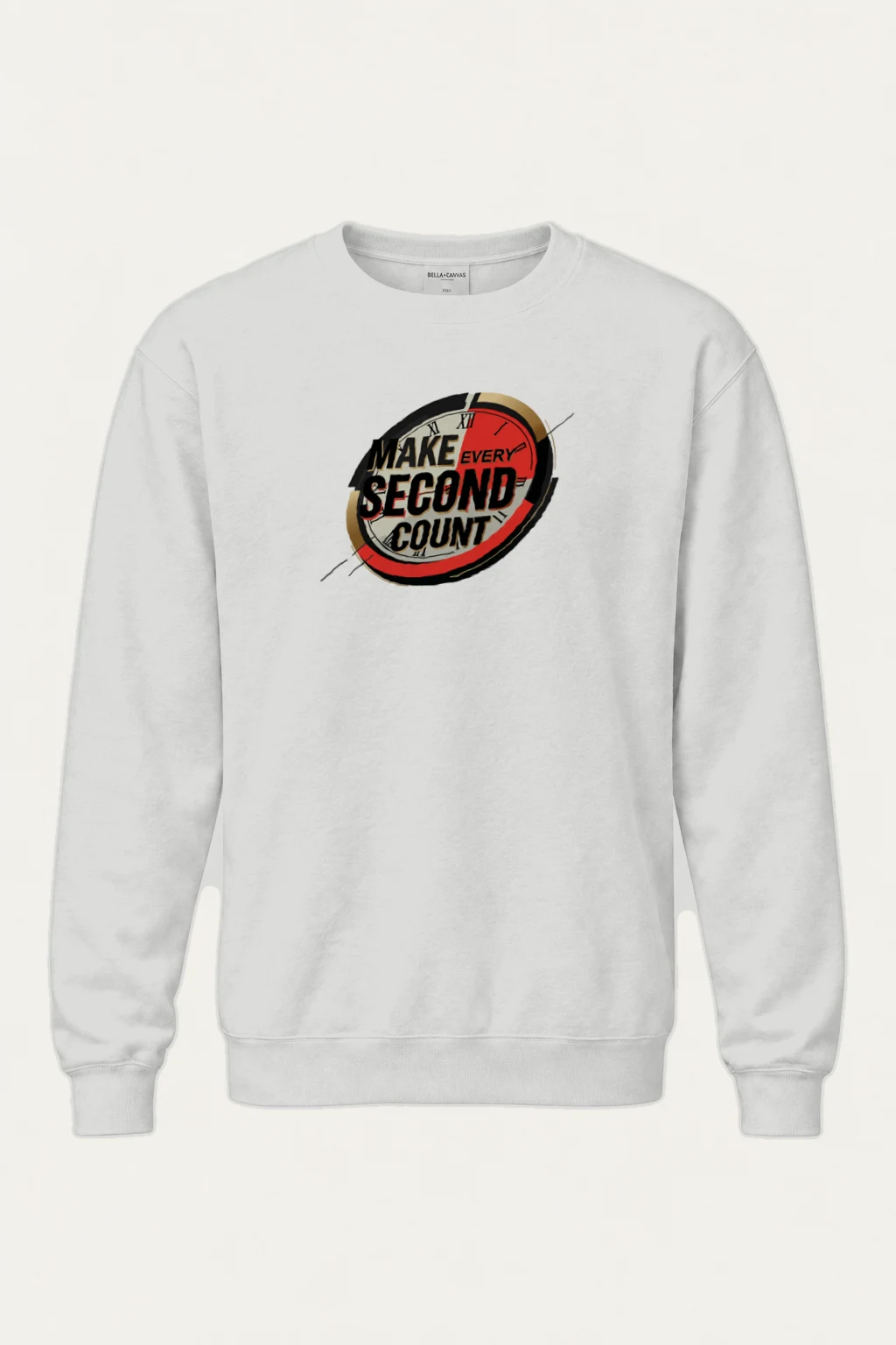 "Make Every Second Count" Heavy Blend Unisex Crewneck Sweatshirt | Gildan 18000