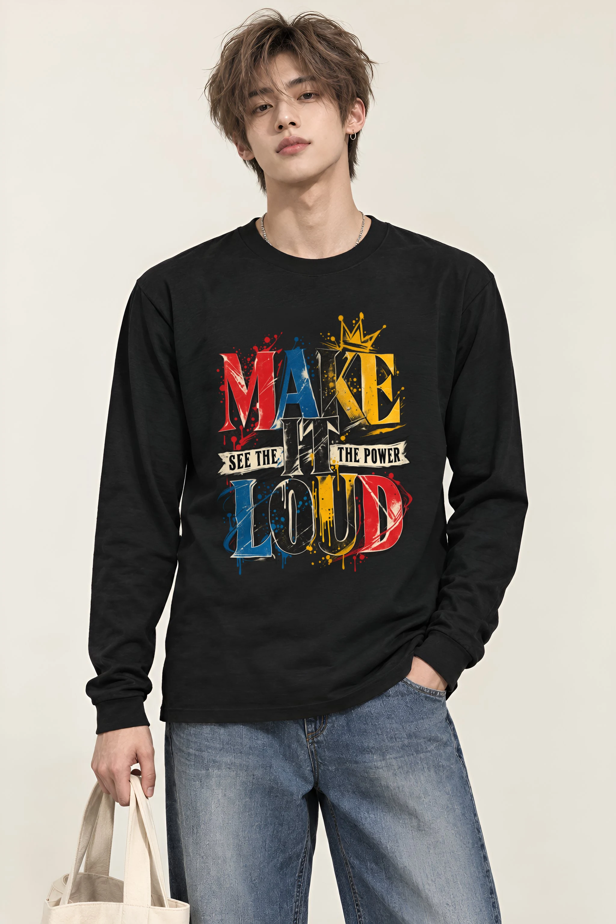 "Make It Loud" Unisex Longsleeve T-shirt