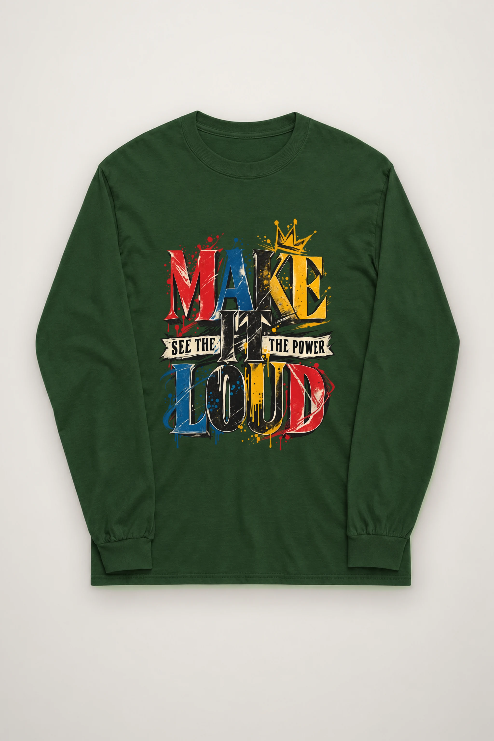 "Make It Loud" Unisex Longsleeve T-shirt