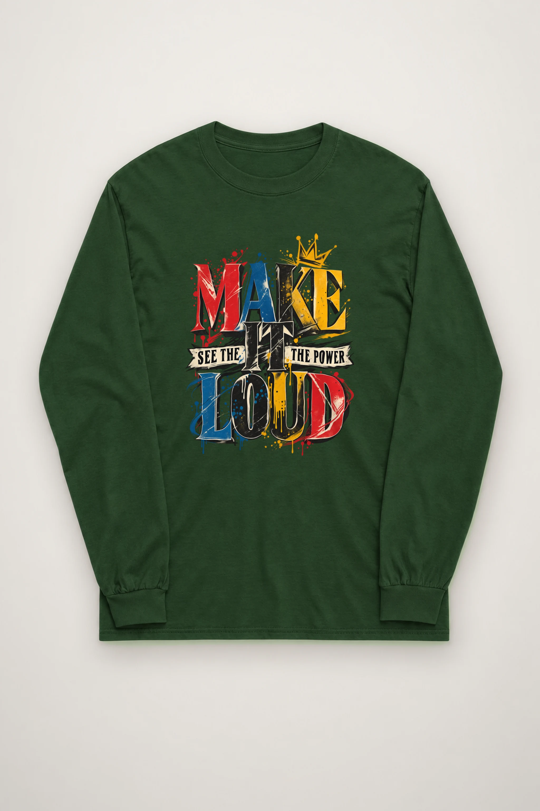 "Make It Loud" Unisex Longsleeve T-shirt
