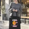 "Make Me Smile" Classic Cotton Tote Bag