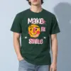 "Make Me Smile" Heavyweight Unisex Crewneck T-shirt