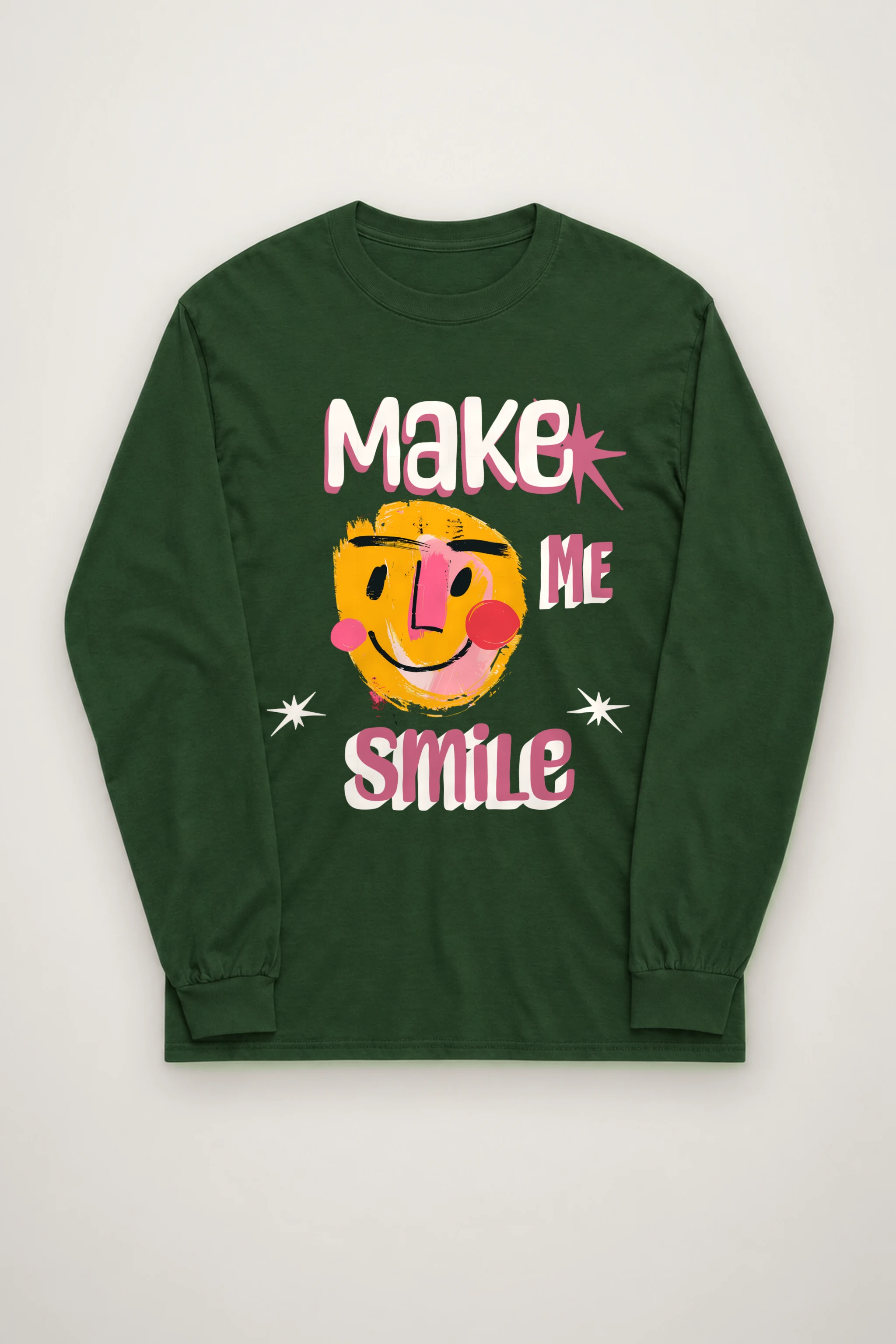 "Make Me Smile" Unisex Longsleeve T-shirt
