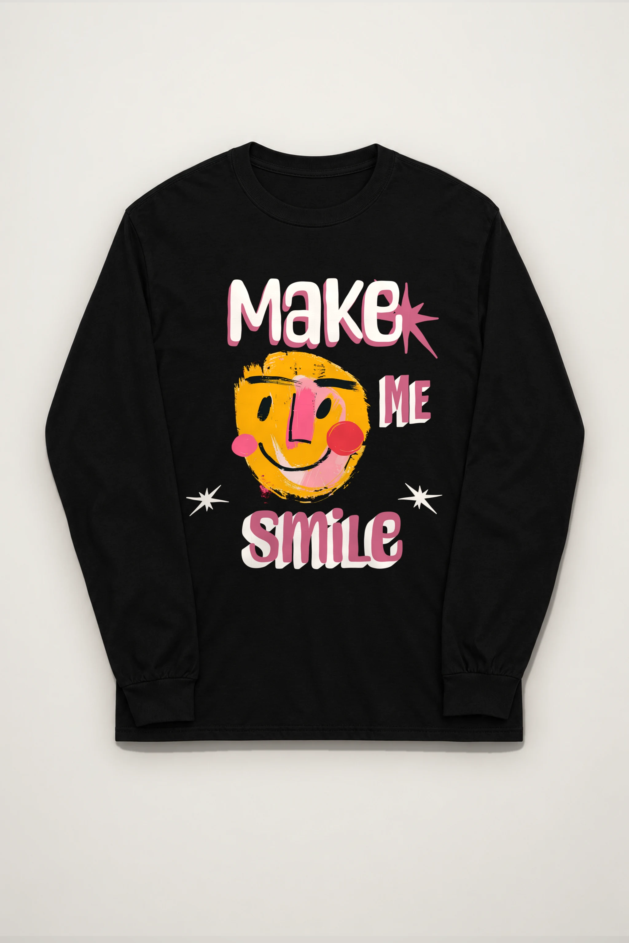 "Make Me Smile" Unisex Longsleeve T-shirt