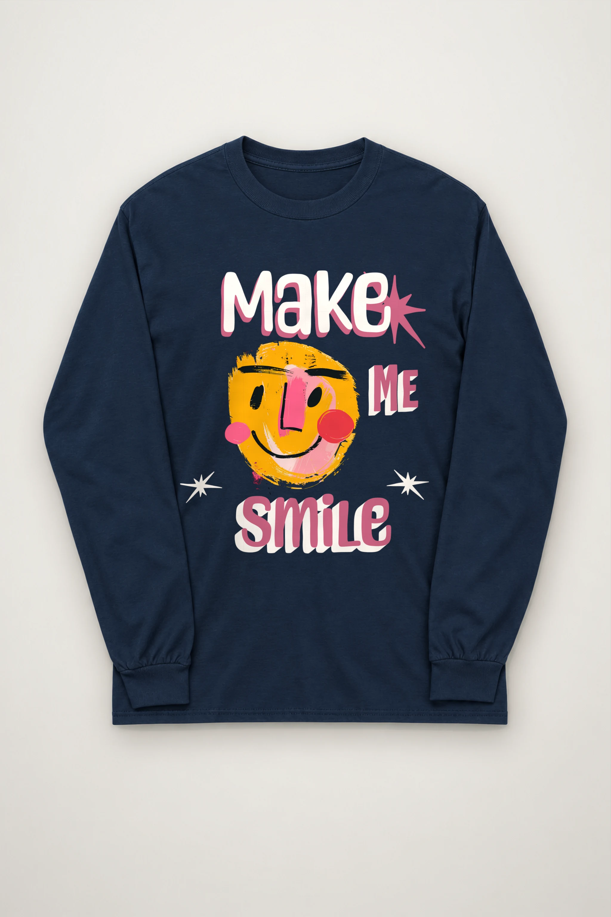 "Make Me Smile" Unisex Longsleeve T-shirt