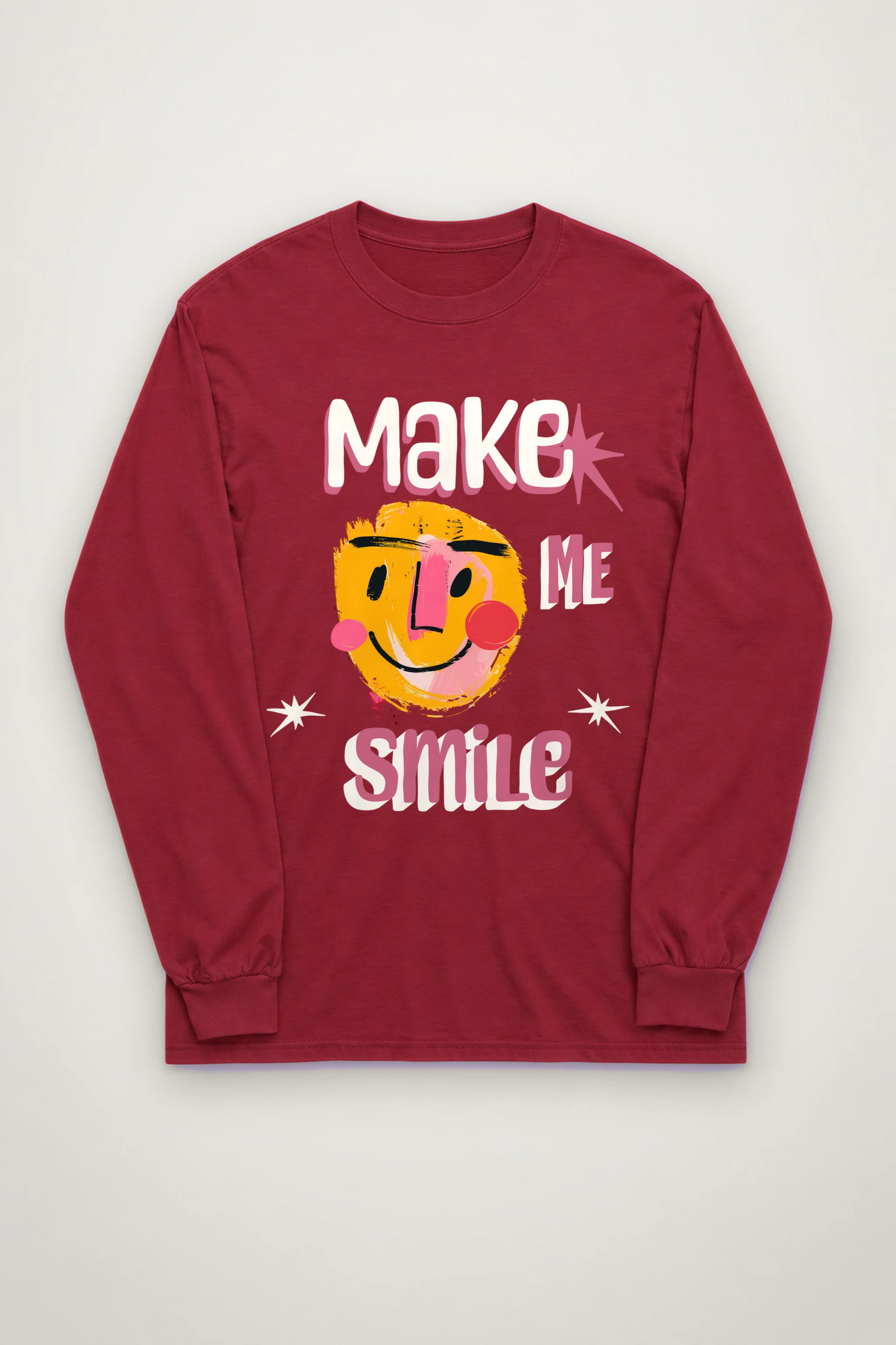 "Make Me Smile" Unisex Longsleeve T-shirt
