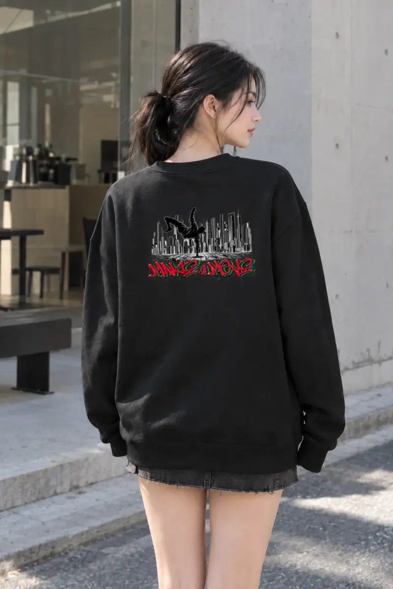 "Make Some Moves" Heavy Blend Unisex Crewneck Sweatshirt | Gildan 18000