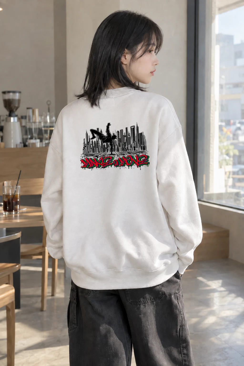 "Make Some Moves" Heavy Blend Unisex Crewneck Sweatshirt | Gildan 18000