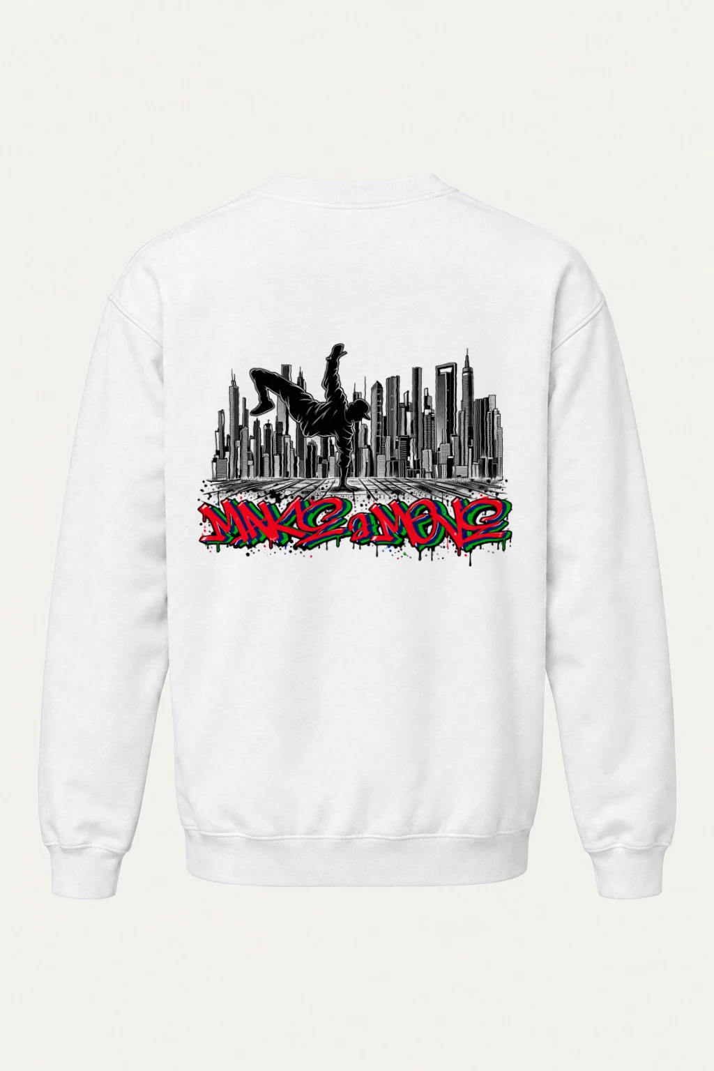 "Make Some Moves" Heavy Blend Unisex Crewneck Sweatshirt | Gildan 18000