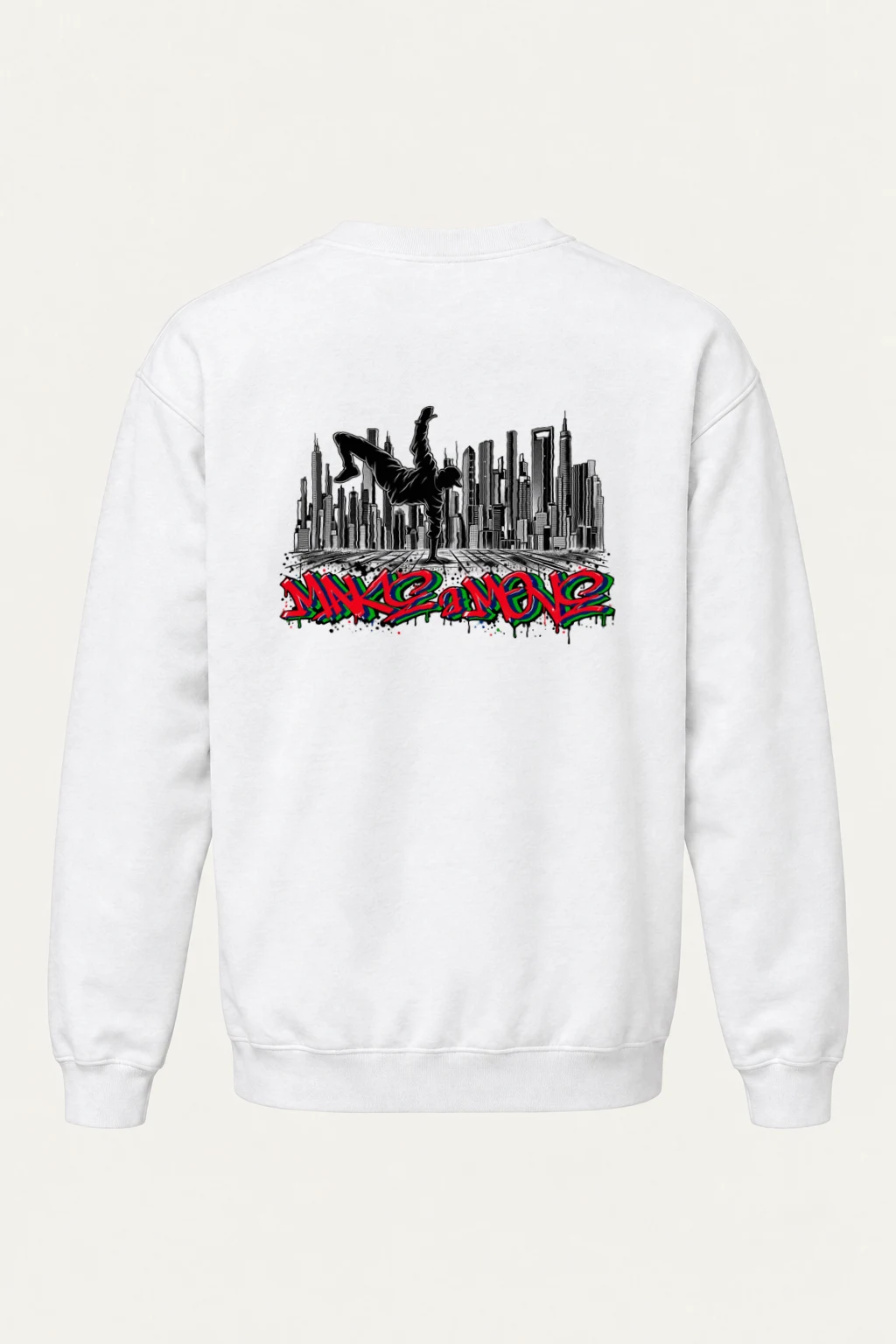 "Make Some Moves" Heavy Blend Unisex Crewneck Sweatshirt | Gildan 18000