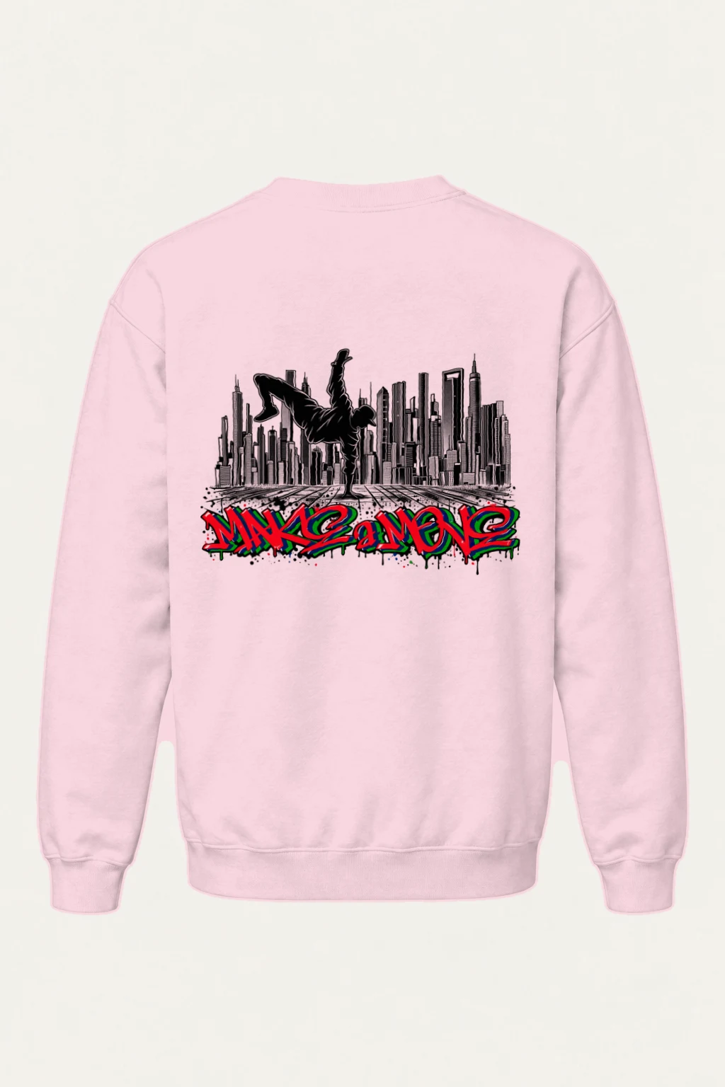 "Make Some Moves" Heavy Blend Unisex Crewneck Sweatshirt | Gildan 18000