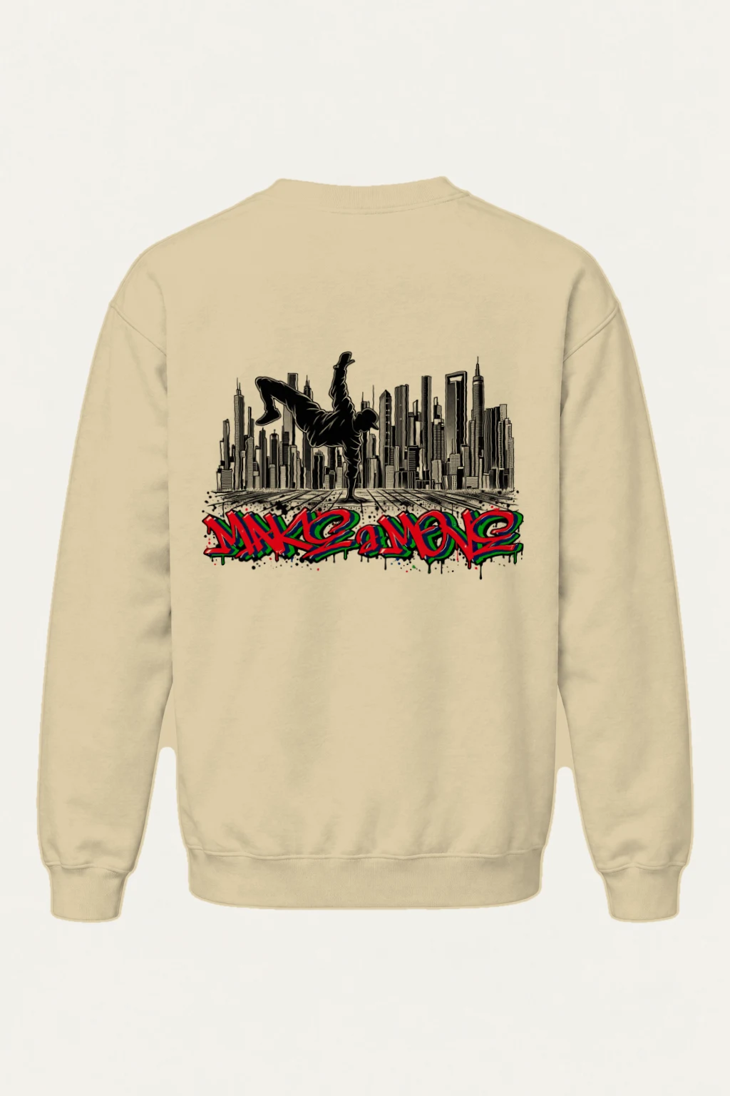 "Make Some Moves" Heavy Blend Unisex Crewneck Sweatshirt | Gildan 18000