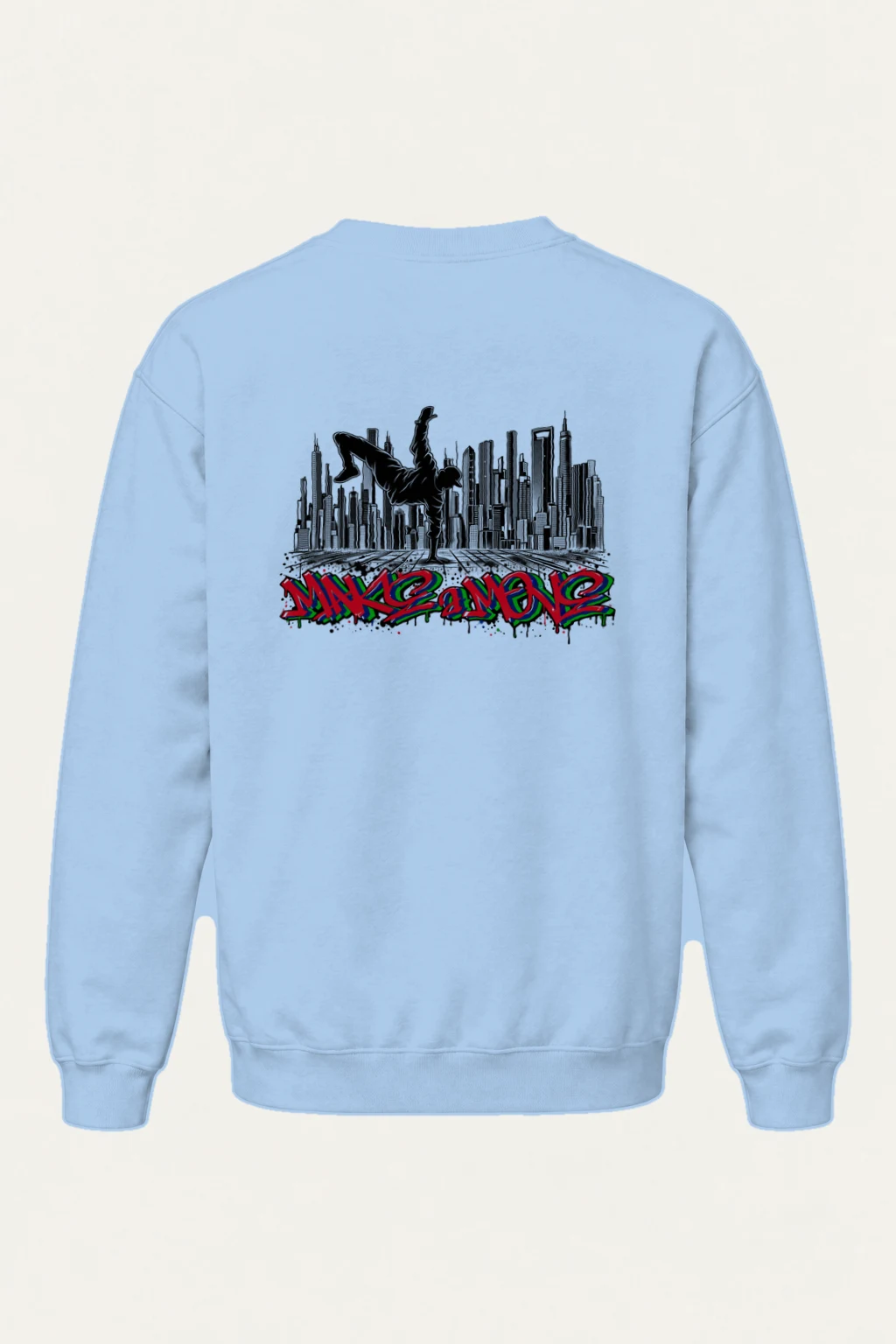 "Make Some Moves" Heavy Blend Unisex Crewneck Sweatshirt | Gildan 18000