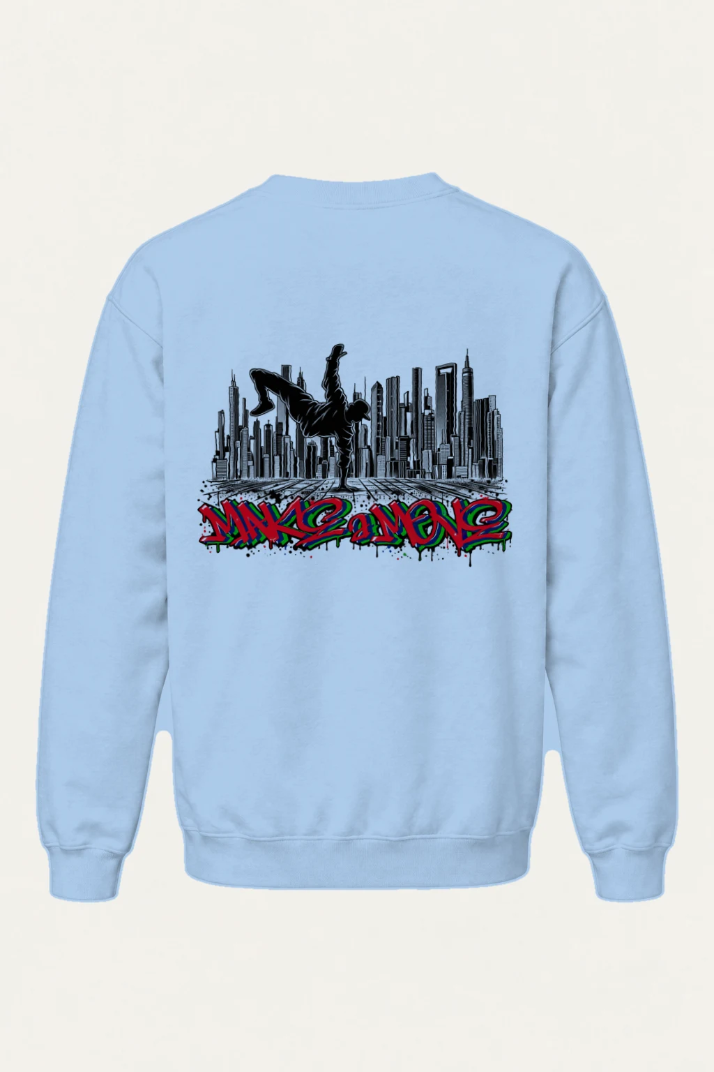 "Make Some Moves" Heavy Blend Unisex Crewneck Sweatshirt | Gildan 18000