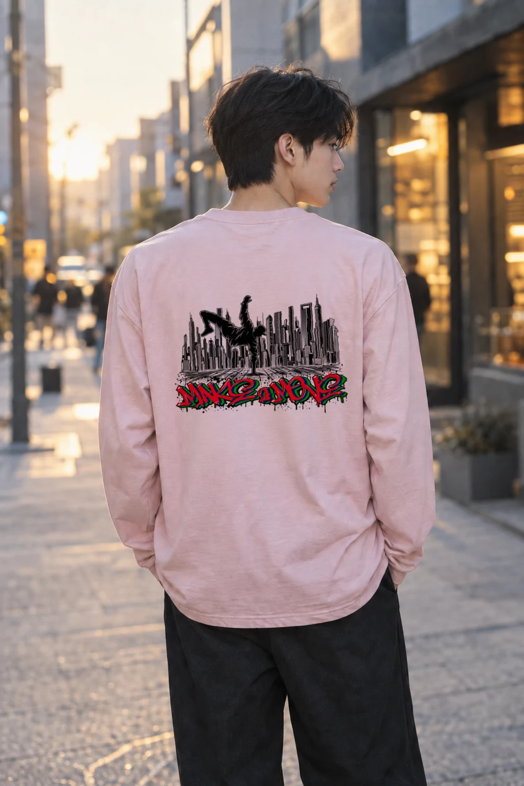 "Make Some Moves" Unisex Longsleeve T-shirt | Gildan 2400