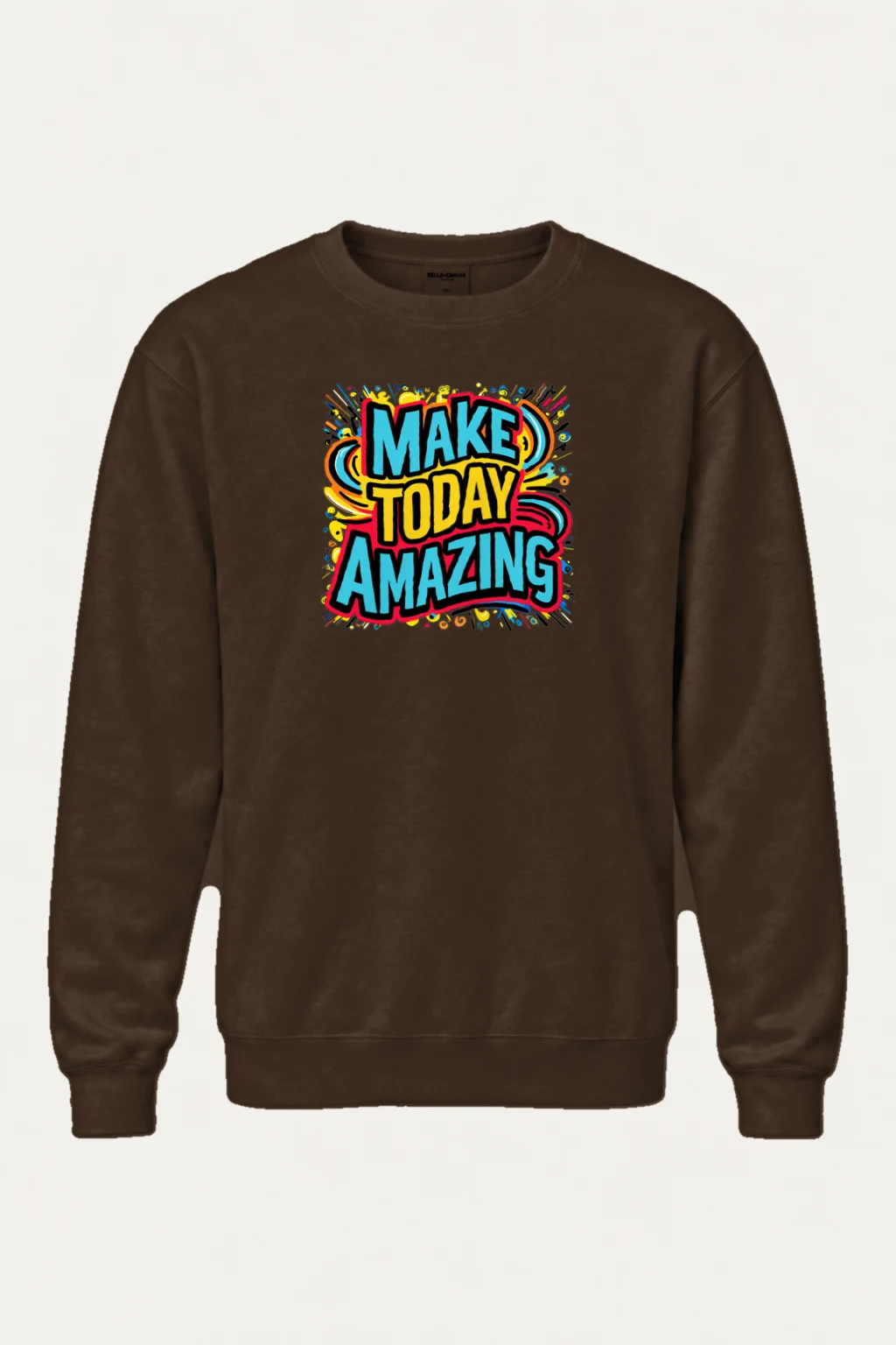 "Make Today Amazing" Heavy Blend Unisex Crewneck Sweatshirt | Gildan 18000