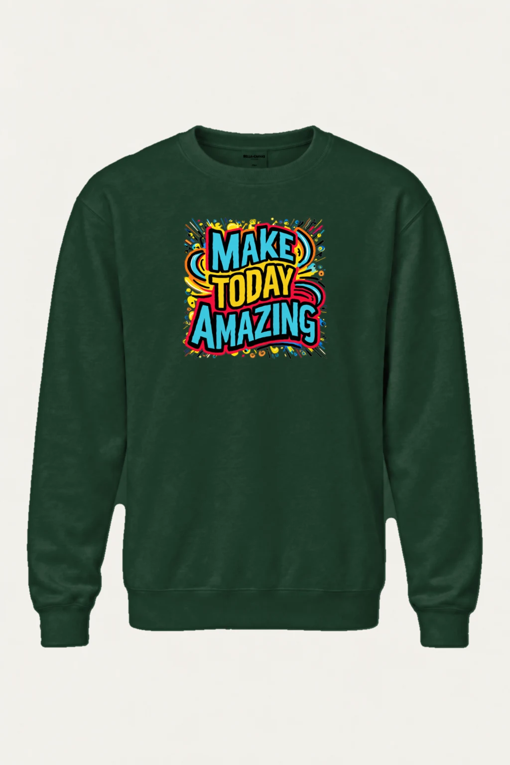 "Make Today Amazing" Heavy Blend Unisex Crewneck Sweatshirt | Gildan 18000