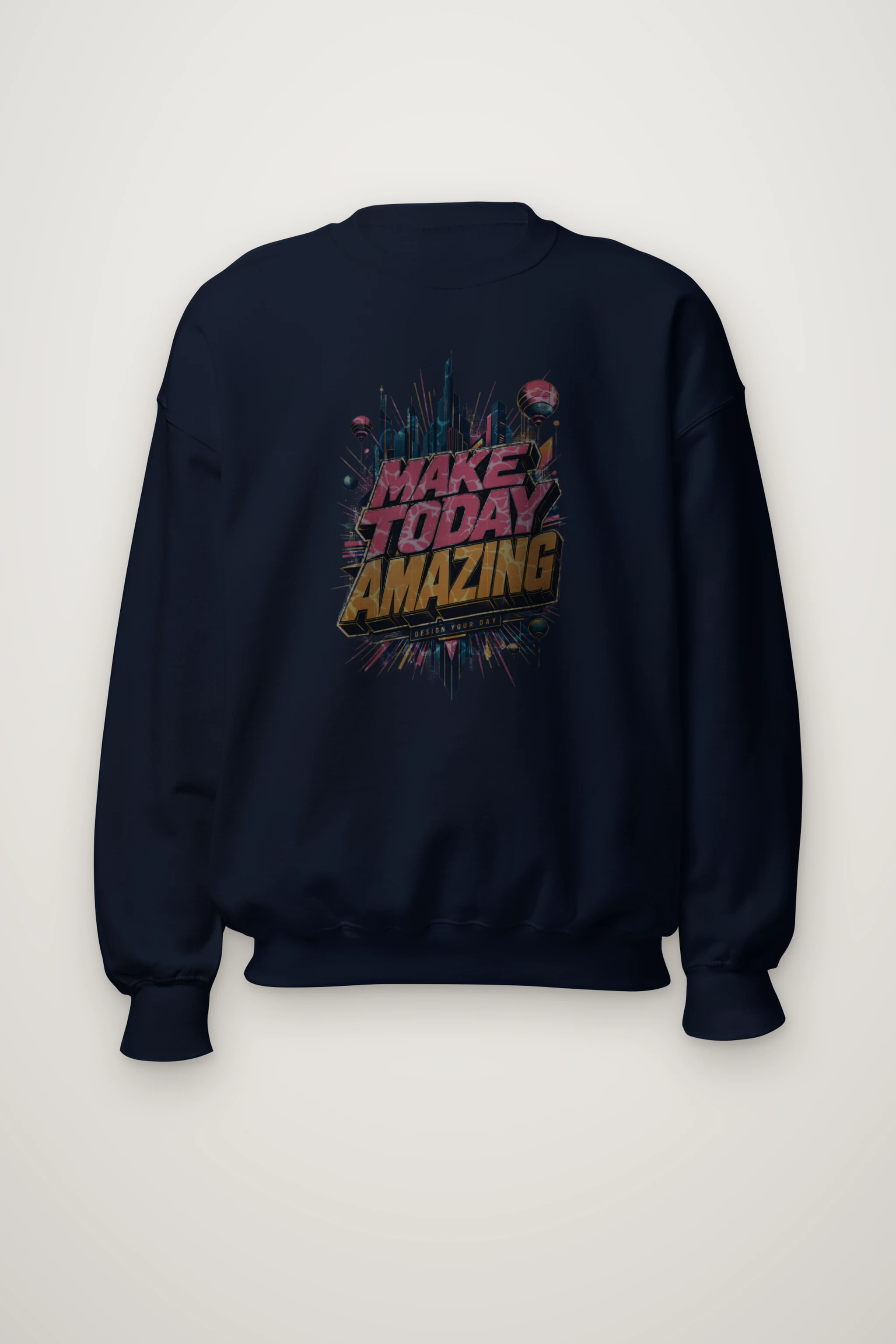 "Make Today Amazing" Heavy Blend Unisex Crewneck Sweatshirt