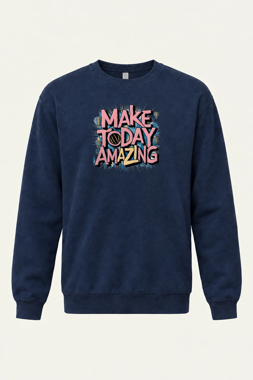"Make Today Amazing" Heavy Blend Unisex Crewneck Sweatshirt | Gildan 18000