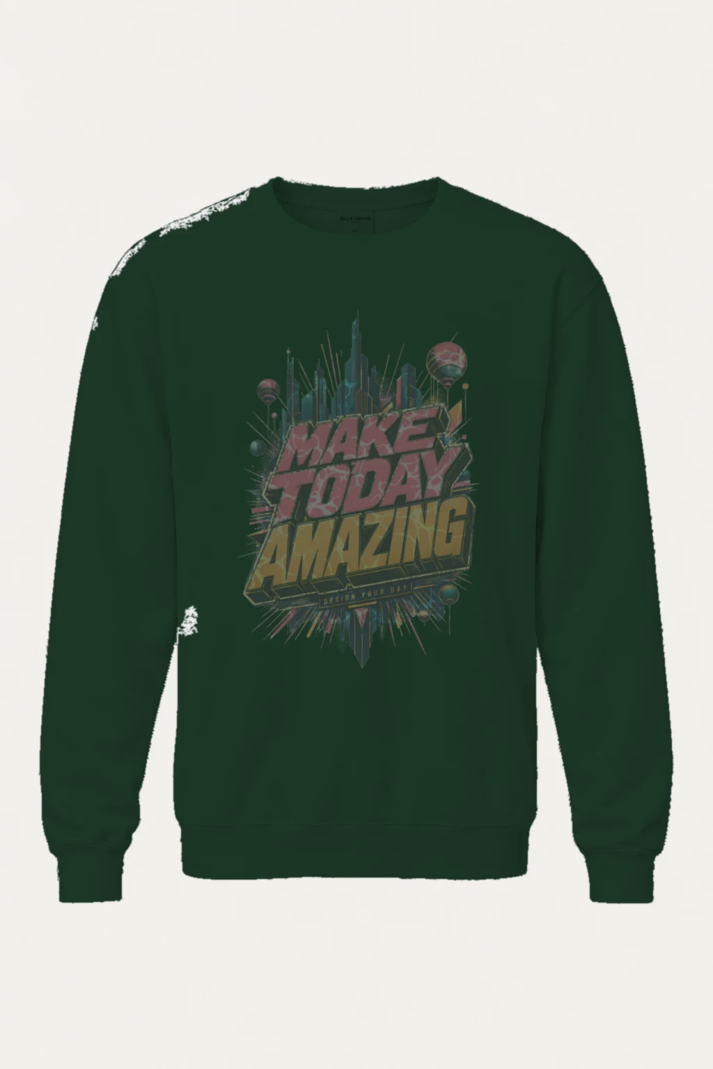"Make Today Amazing" Heavy Blend Unisex Crewneck Sweatshirt | Gildan 18000