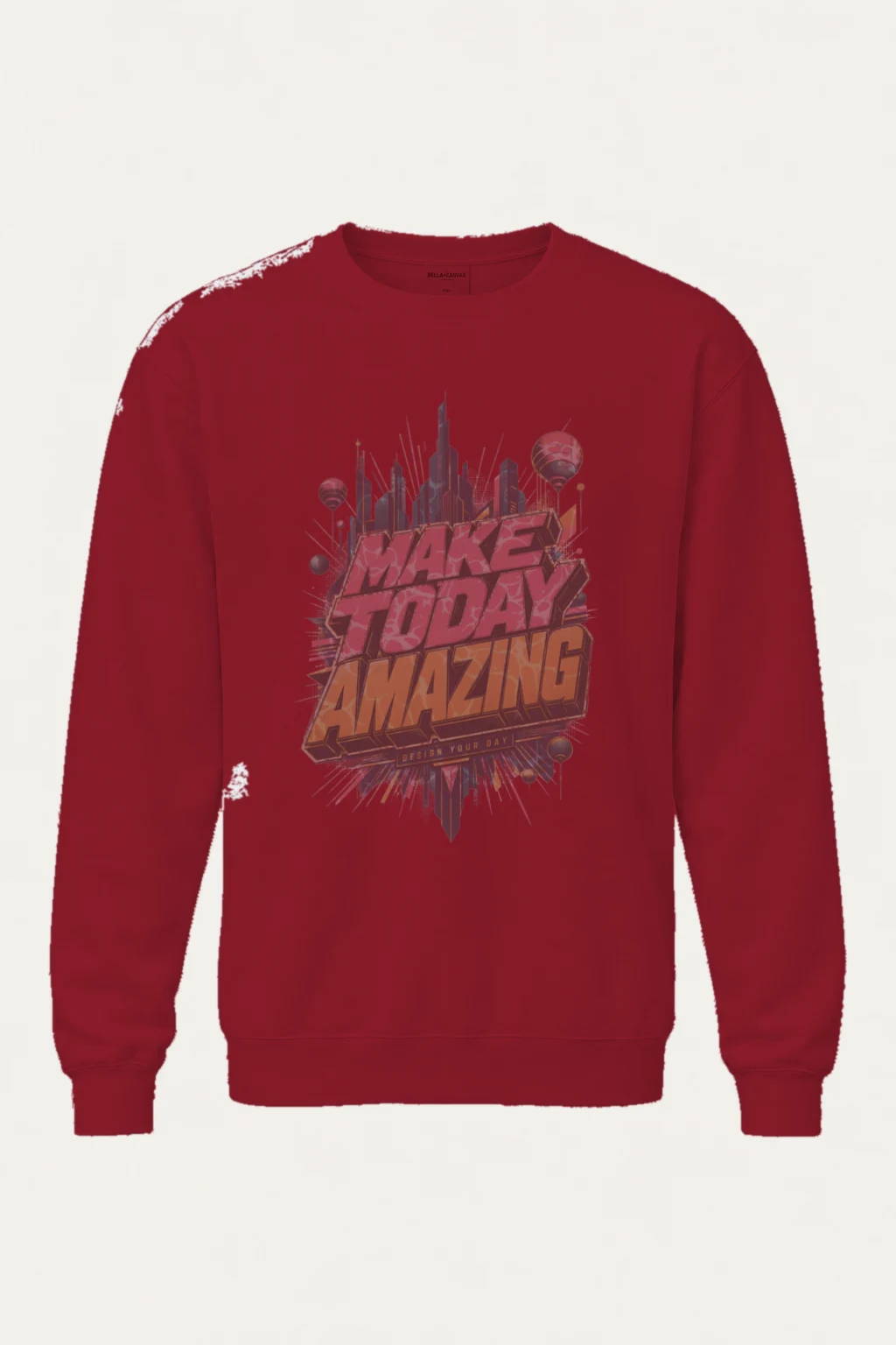 "Make Today Amazing" Heavy Blend Unisex Crewneck Sweatshirt | Gildan 18000
