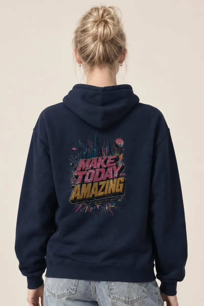 "Make Today Amazing" Heavy Blend Unisex Pullover Hoodie