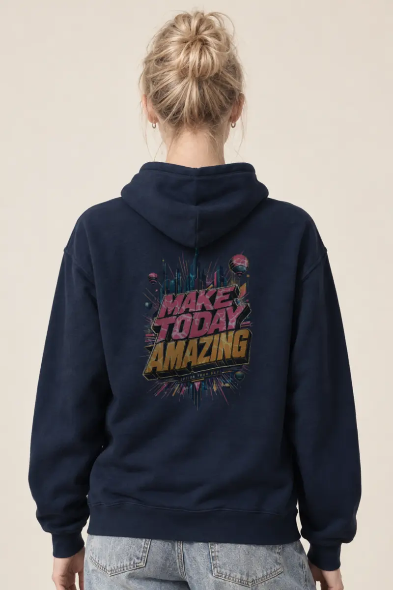 "Make Today Amazing" Heavy Blend Unisex Pullover Hoodie