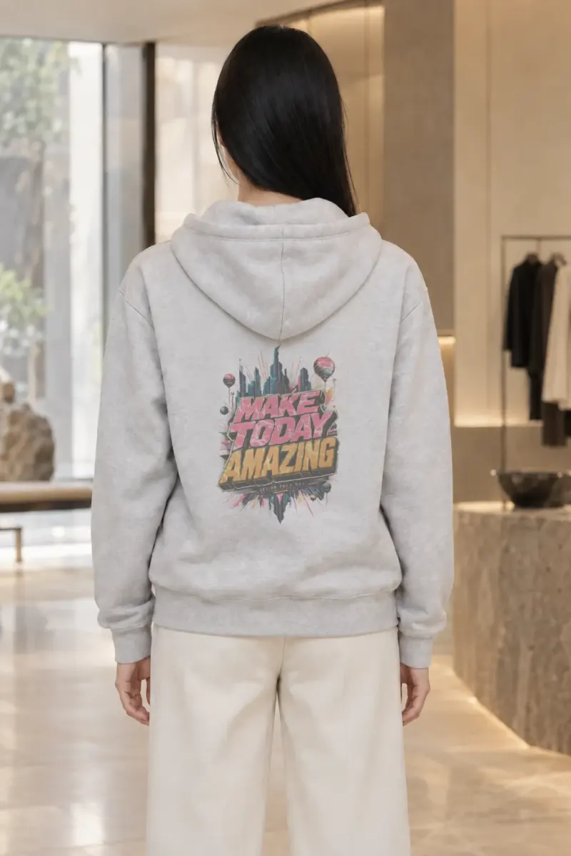 "Make Today Amazing" Heavy Blend Unisex Pullover Hoodie | Gildan 18500