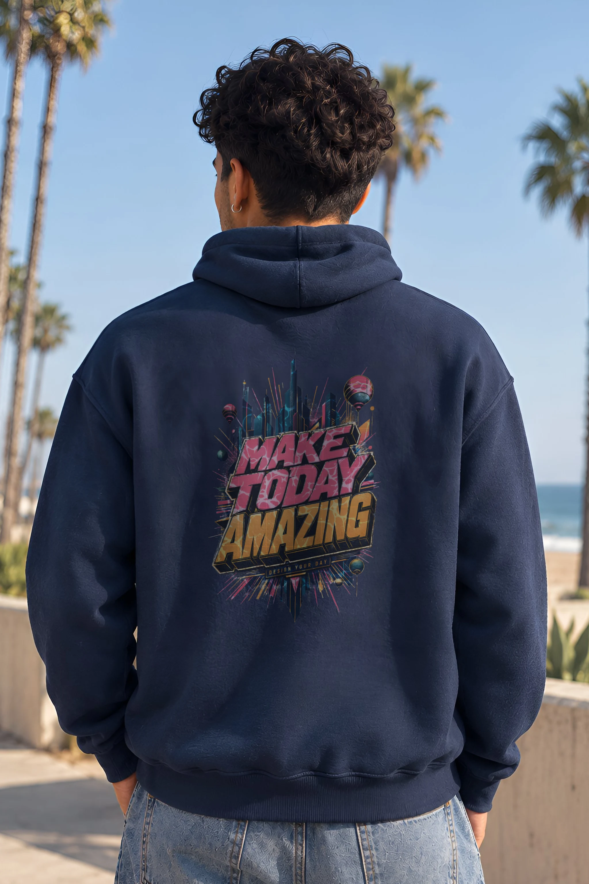 "Make Today Amazing" 1 Pullover Hoodie