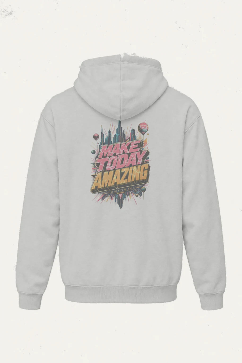 "Make Today Amazing" Heavy Blend Unisex Pullover Hoodie | Gildan 18500