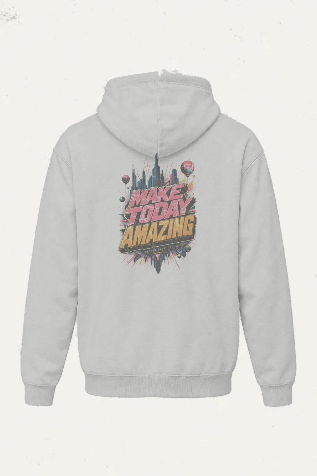 "Make Today Amazing" Heavy Blend Unisex Pullover Hoodie | Gildan 18500