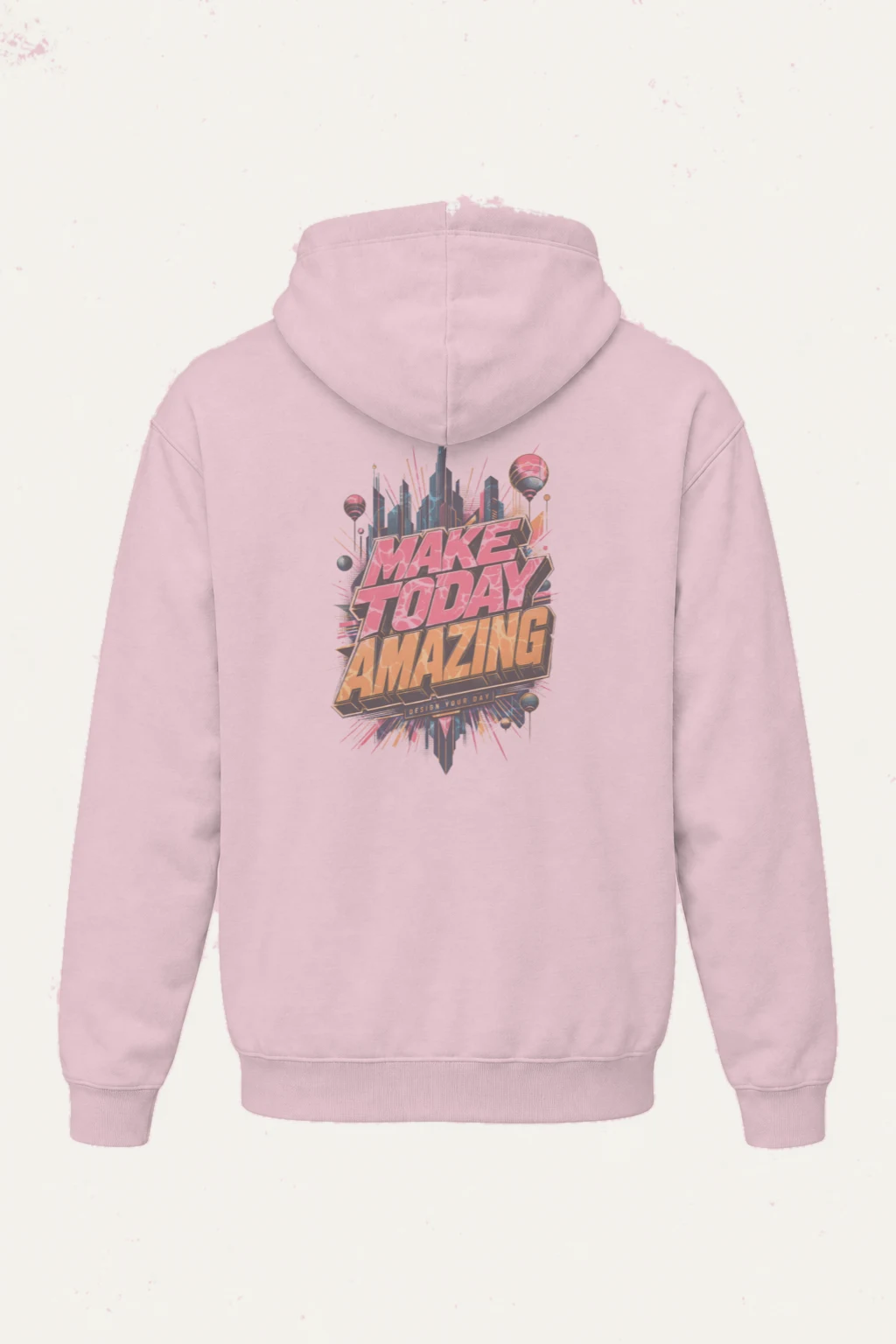 "Make Today Amazing" Heavy Blend Unisex Pullover Hoodie | Gildan 18500