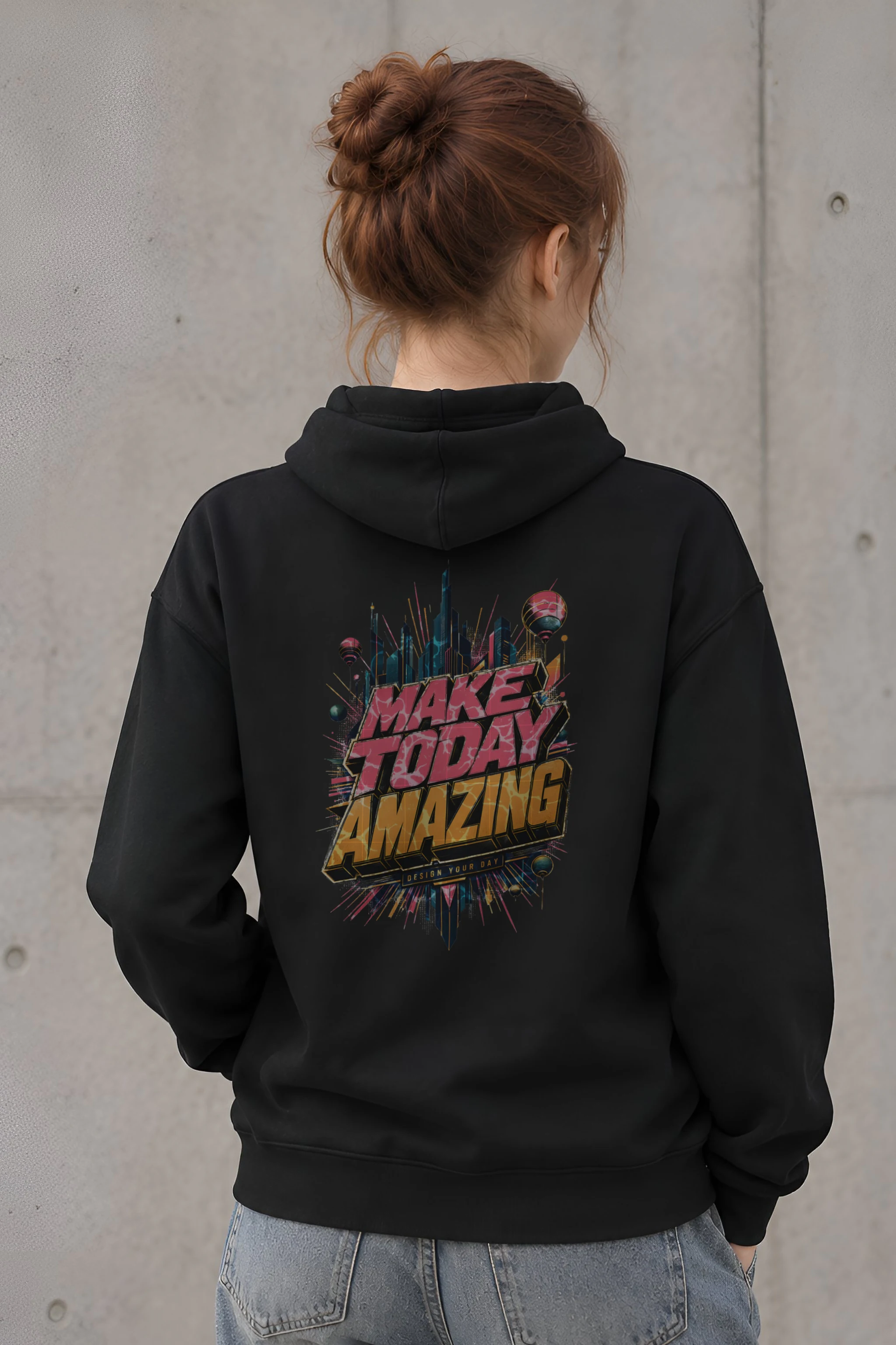 "Make Today Amazing" 1 Pullover Hoodie