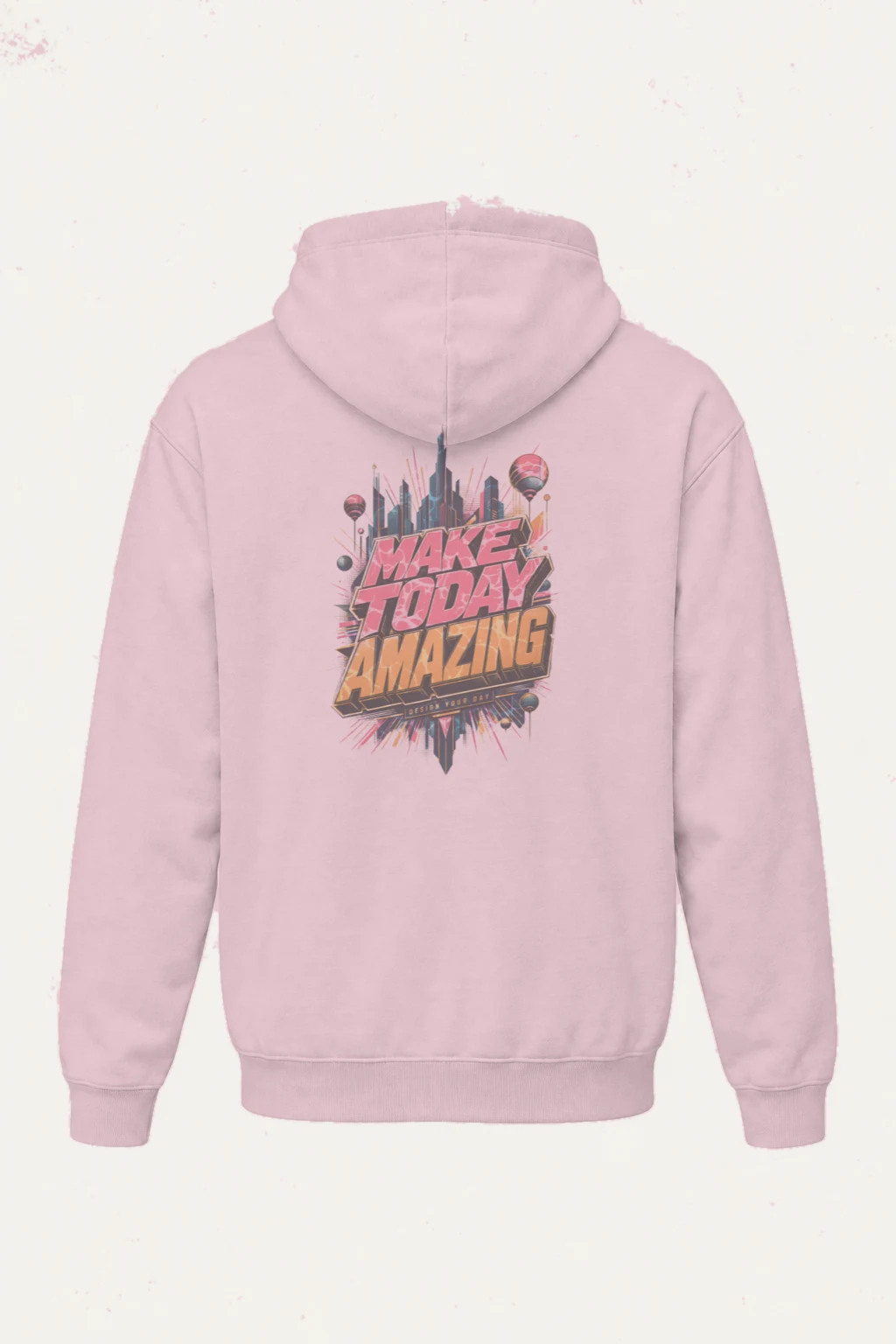 "Make Today Amazing" Heavy Blend Unisex Pullover Hoodie | Gildan 18500